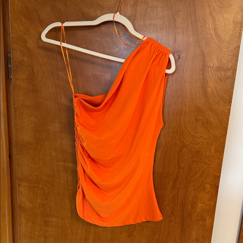 Zara Bright Orange Top